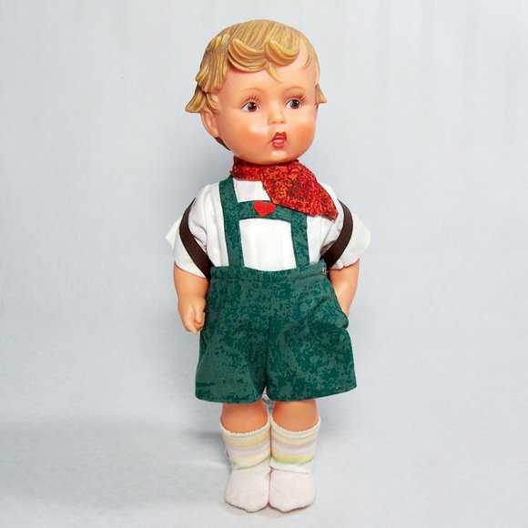 Goebel Rubber Dolls 2 German Dolls Boys Lot of 2 - Picture 4 of 11